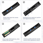 Universal for Samsung-TV-Remote-Control Replacement,Compatible with All Samsung Smart Frame Curved QLED TVs