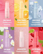 KAHI BALM SERIES | Aqua Balm Stick - Lightweight Korean Sun Stick & Beauty Balm | Kahi Eye treatment Balm Stick Korean Moisture Balm | Skin Balm & Sun Screen Stick that Brightens Skin & Sun Defense