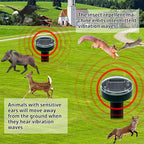 10 PK Mole Upgrade Solar Repellent for Lawns Gopher Repellent Ultrasonic Powered Mole Repellent Deterrent Snake Repeller Mole Repellent Outdoor Lawns Yard Garden