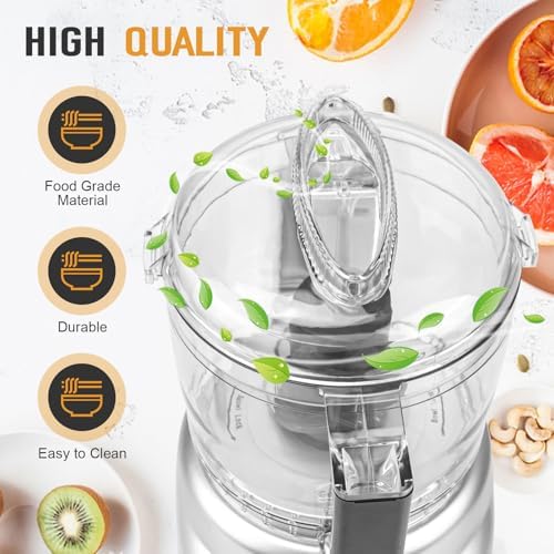 DLC-2AWBC-1 Food Processor lid Replacement for Cuisinart DLC-2A Mini Prep Plus Food Processor 3 Cup,Work Bowl Cover Models