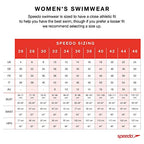 Speedo Women's Essential Watershort Swimming Trunks | Ladies Swim Shorts, Fed Red, XS