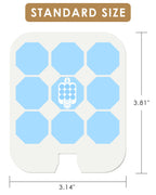 8 Pack Replacement Sticky Card for Safer Home SH502, Compatible with Dynatrap DT3005W Dot and for Safer Home SH502 Plug-in Indoor Replacement Glue Boards Refills