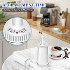Replacement Water Filter for Breville Barista Touch Espresso Machine BES880, Barista Pro BES878, Oracle Touch BES990, Oracle BES980 & Dual Boiler BES920 Bambino ClaroSwiss Sage, 2 Pack, BES008WHT0NUC1