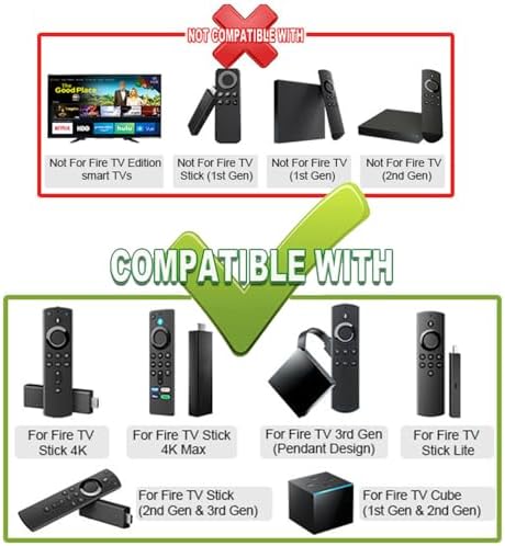 Upgrade Replacement Voice Remote (L5B83G) for FireStick 3rd Gen, Smart TV Stick/4K Max, Lite, Fire TV Cube & Cube Max, Fire TV 3rd Gen Pendant (Includes 2 Batteries)