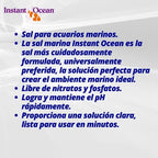 Instant Ocean Sea Salt for Marine Fish Tank Aquariums, Nitrate & Phosphate-Free