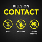 Raid Ant & Roach Aerosol Bug Spray, Water-Based Formula Insecticide With No Greasy Residue, Kills On Contact, 17.5 oz