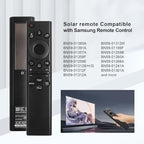 BN59-01385A Solar Voice Remote for Samsung Smart Remote Replacement with Bluetooth Rechargeable Solar Cell Fit for Samsung TV Remote Control for Frame Neo LED Smart Ultra HD TV