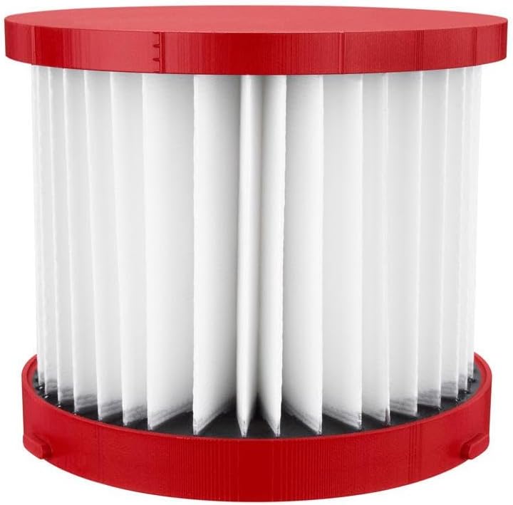 - Milwaukee Replacement Wet/Dry Filter for Cordless Vacuum, Model# 49-90-1900