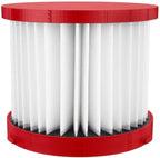 - Milwaukee Replacement Wet/Dry Filter for Cordless Vacuum, Model# 49-90-1900