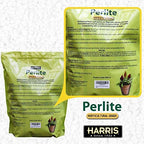 Harris Premium Horticultural Perlite for Plants and Gardening, 8qt to Promote Root Growth and Soil Health White