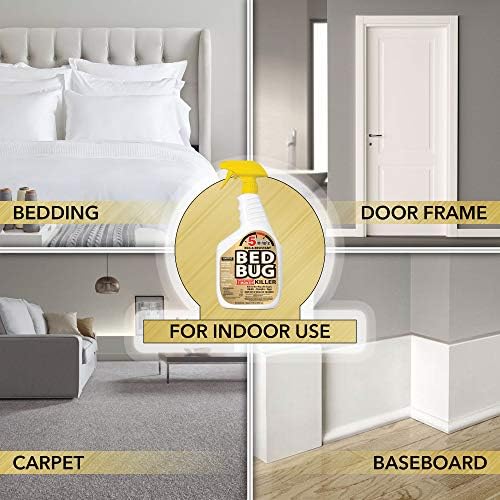 Harris 5 min Bed Bug Killer, Odorless & Non Staining Formula (32oz)