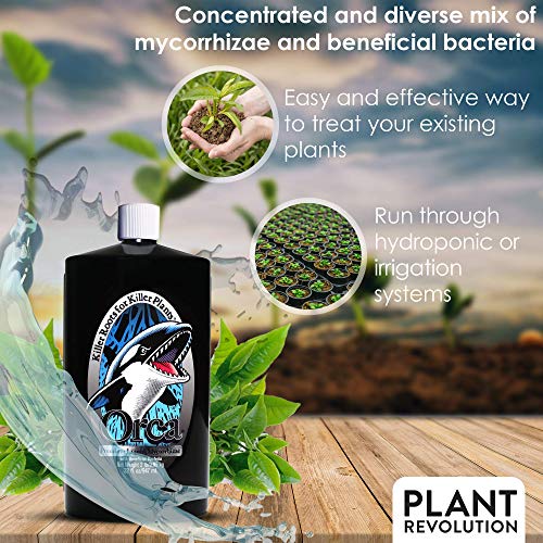 Plant Revolution PRPSO32 FGORCA-32OZ Orca Premium Liquid Mycorrhizae 32 Ounce, 1 Quart