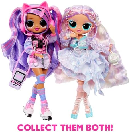 LOL Surprise OMG Pearla Fashion Doll with 15 Surprises Including Mermaid Themed Fashions and Accessories – Great Gift for Kids Ages 4+