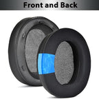 WH-XB910N Replacement Ear Pads, Upgrade Cooling Gel Earpads Cushions for Sony WH-XB910N Noise Cancelling Headphones, Ear Pads Cushions with Soft Memory Foam and Buckle(Black)