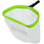 Pool Net,Professional Ultra Fine Mesh Pool Leaf Skimmer Nets for Silt, Sand,Pollen Debris Cleaning with Super Extra Fine Nylon Deep Bag,Heavy Duty Aluminum Frame & Handle Rake(Pole Not Included)