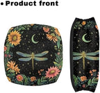 LedBack Dragonfly Floral Rollator Walker Accessories Walker Seat Covers for Ladies Roller Bar Covers Women Walkers for Seniors with Seat Cover for Seniors in Assisted Living