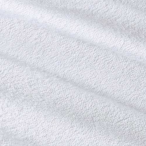 Utopia Bedding Waterproof Mattress Protector King Size, Premium Terry Mattress Cover 200 GSM, Breathable, Fitted Style with Stretchable Pockets (White)