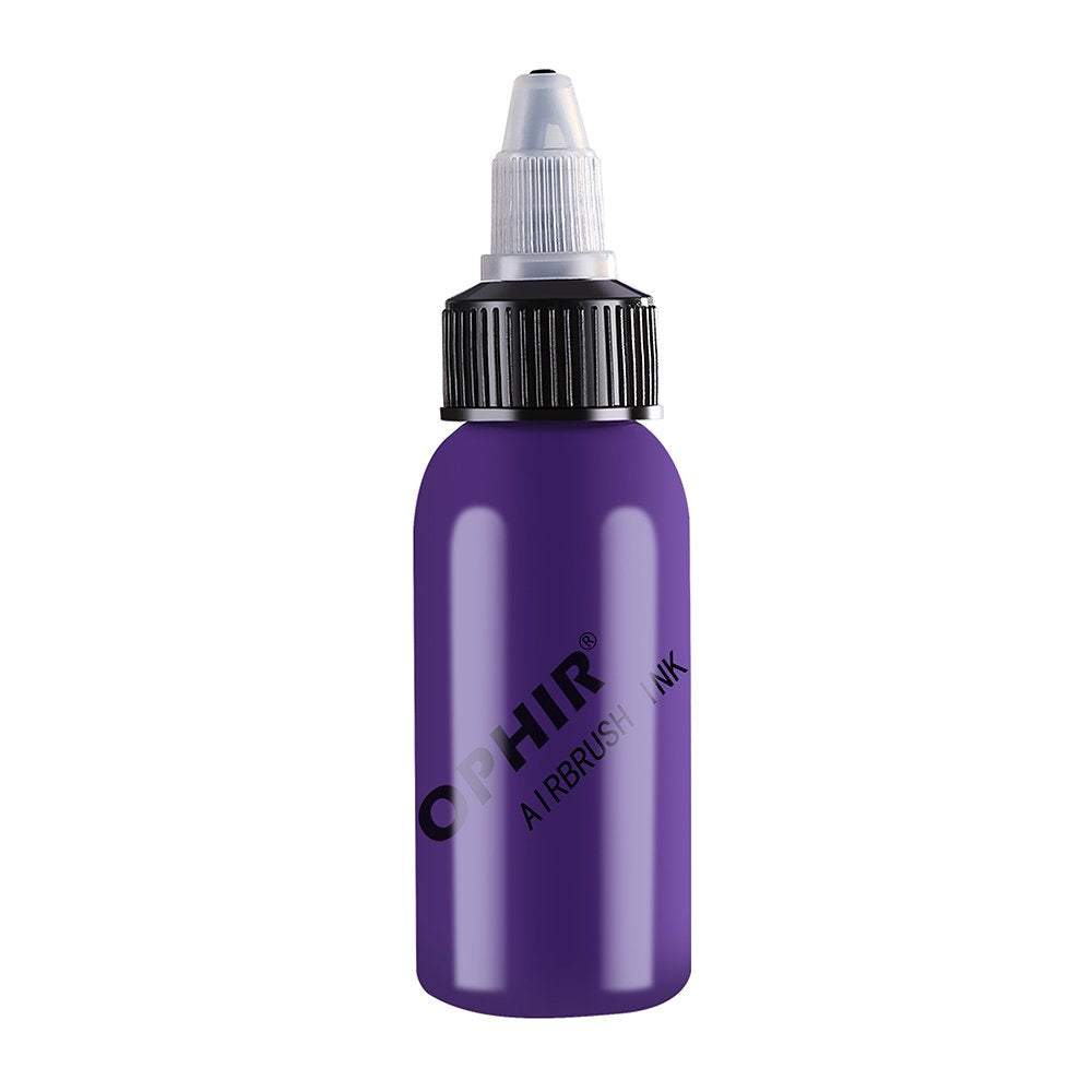 OPHIR 12x 30ml/Bottle Airbrush Inks Acrylic Paint for Nail Art Nail Painting Pigment Inks Airbrushing Kit Colors Nail Tools