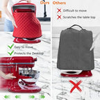 BAGSPRITE Stand Mixer Cover with Appliance Sliders Compatible with KitchenAid Mixer 4.5/5 Quart with Pockets for Kitchen Aid Accessories and Attachments