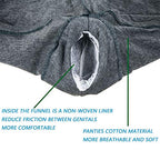 MHKGIOA Male Urinal - Wearable Men's Urinal with Elastic Waistband & Two 500ml Urine Collection Bag - Reusable Urine Collector(Random Color) (M)