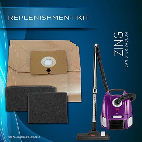 Bissell 2242 Zing Bagged Accessory Kit Replacement Bags & Filters