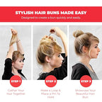 Hawwwy Bobby Pins - 8 Pack - Black - 2 Inches - Beautiful Twist Hair Accessories for Women and Kids - Easy Bobby Pins for Fast and Secure Buns, Messy Styles, and Updos