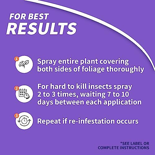 Bonide Systemic Insect Control, 16 oz Concentrate Long Lasting Insecticide for Outdoor Gardening, Makes 16 Gallons