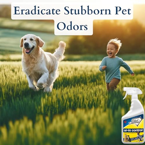 Eliminates Urine Odors – Controls Cat, Dog, Pet & Human Smells from Carpet, Furniture, Mattresses, Grout and Pet Bedding & Concrete. Biodegradable Enzymes 32 Oz. Spray