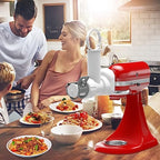 Pasta Maker Attachment for KitchenAid Stand Mixer with 6 Interchangeable Pasta Press Plates, Gourmet Durable Kitchenaid Accessories and Attachments Dishwasher Safe