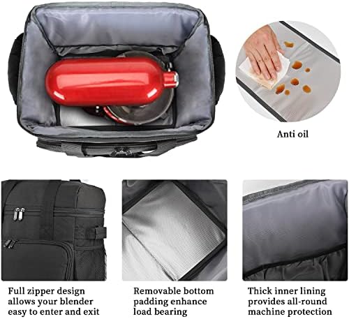 Carrying Bag Compatible with KitchenAid Mixers and Extra Accessories (All 4.5-Quart and 5-Quart),Storage Bag Only