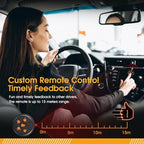 Car Accessories for Men - Car Finger Light with 6 Gestures Remote - Show Your Feelings to Drivers - Ideal Gift Hand Gesture Lights, Truck Accessories, Finger Flicker Car LED Signs for Men and Women