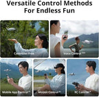 DJI Neo Drone 4K UHD Mini Quadcopter for Adults, 135g Self Flying Drone that Follows You, Palm Takeoff, AI Subject Tracking, QuickShots, (Controller-Free) Bundle with Deco Gear Accessories