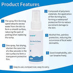ovand 30ml Ostomy Skin Barrier Spray, No-Alcohol No-Sting Ostomy Care Skin Barrier Spray Colostomy Supplies Accessories (2 Bottle)