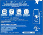 Raid Essentials Flying Insect Light Trap Starter Kit, 2 Plug-In Devices + 2 Cartridges, Featuring Light Powered Attraction