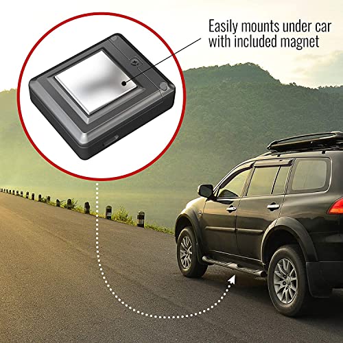 Tracki GPS Tracker for Vehicles, USA Made Tech. 4G LTE Car GPS Tracking Device. Unlimited Distance, US & Worldwide. Small Portable Real time Mini Magnetic. Subscription Needed