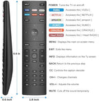 for VIZIO Smart TV Remote Replacement, Universal for VIZIO Remote Control XRT136【Pack of 2】