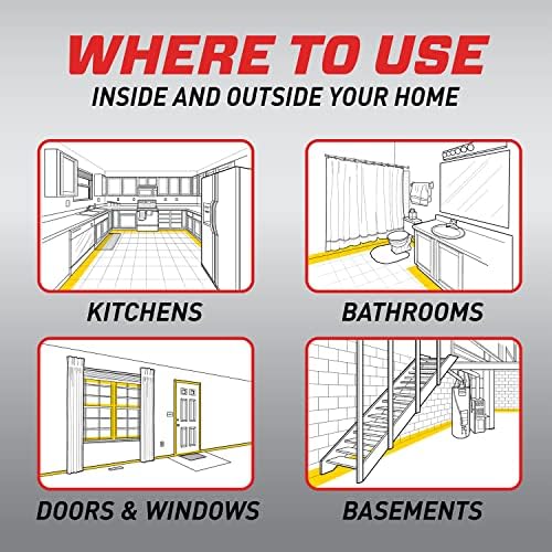 Ortho Home Defense Max Indoor Insect Barrier with Battery-Powered Sprayer, Kills Ants, Roaches, Spiders, Fleas and Ticks, 1.5 L.