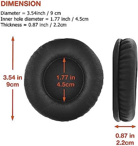 Earpad Replacement for Pioneer HDJ-X5 HDJ-X7 HDJ-X10 Headphones Ear Pad Cushion Cover Eartips Earmuff