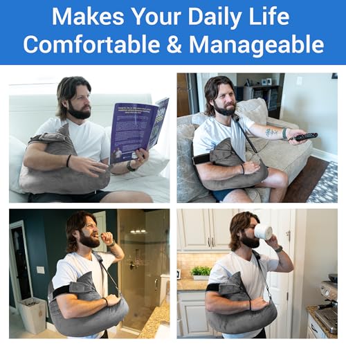 Zomaple Shoulder Surgery Pillow for Shoulder Pain Relief| Super Soft Rotator Cuff Pillow for Post-op Comfort and Arm & Shoulder Support & Healing