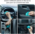 COLORCORAL 2Pack Cleaning Gel Universal Dust Cleaner for Car Vent Keyboard Cleaning Detailing Slime Putty Cleaning Kit Car Accessories, Gifts for Adults Men Women Kids Teens