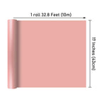 NESCCI Pink Matte Wrapping Paper,Solid Color Pearly-Lustre Paper-3 Roll,17 Inches X 32.8 Feet Per roll.Gift Wrapping Paper,Perfect for Wedding,Valentine's Day,Birthday, Christmas,Baby Shower.