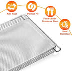 Air Fryer Basket for Ninja Air Fryer Oven, Replacement Air Fryer Tray Air Fryer Pans Air Fryer Accessories for Ninja DT201 Foodi 10-in-1 Smart XL Air Fry Oven Ninja Foodi Accessories