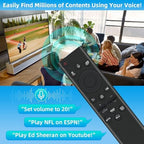 for Samsung TV Remote Replacement with Solar Charging and Voice Control, for 2021-2024 Samsung Remote Control for Smart TV Frame Crystal QLED QLED 4K 8K TVs. 2-Year Full Warranty.