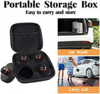 Chirano Lifting Jack Pad for Tesla Model 3/S/X/Y, 4 Pucks with Storage Case, Accessories for Tesla Vehicles 2013 to 2025