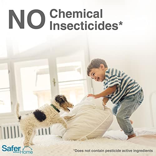 Safer Brand Home SH5026-3SR Houseplant Sticky Stake Insect Traps for Indoor Plants - 48 Traps Included - Controls Aphids, Whiteflies, Fruit Flies, Fungus Gnats, and Other Insects