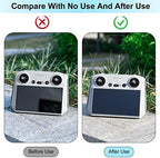 Skyreat Anti-Glare Matte Screen Protector For DJI Flip/Mini 4 Pro/Mini 3 / Air 3s Drone Accessories with DJI RC/RC 2 Remote Controller (2 Pack)
