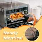 Air Fryer Basket for Ninja Air Fryer Oven, Replacement Air Fryer Tray Air Fryer Pans Air Fryer Accessories for Ninja DT201 Foodi 10-in-1 Smart XL Air Fry Oven Ninja Foodi Accessories