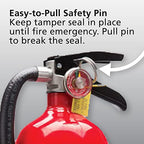 Kidde Pro 210 2A:10-B:C Fire Extinguisher, Rechargeable, Multi-Purpose for Home & Office, 4 lbs., Mounting Bracket Included , Red, 2 Pack