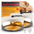 2 Pack Flea Traps for Inside Your Home with 4 Sticky Disc & 6 Bulbs & 2 Electric Wires, Flea Killer Indoor Bed Bug Trap Pest Control, Non Toxic & Harmless, Friendly to Pets & Kids