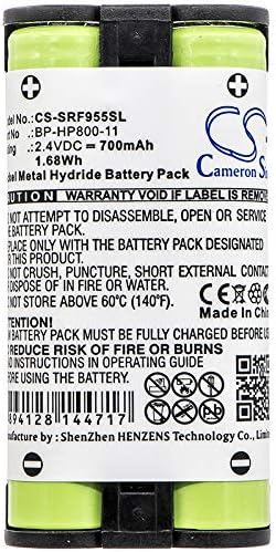 VI VINTRONS Battery Replacement Compatible for Sony MDR-RF995, WH-RF400, MDR-RF995RK, BP-HP800-11,
